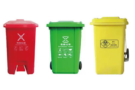 医疗垃圾桶不同颜色的含义和分类